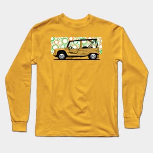 Classic french beach car Long Sleeve T-Shirt